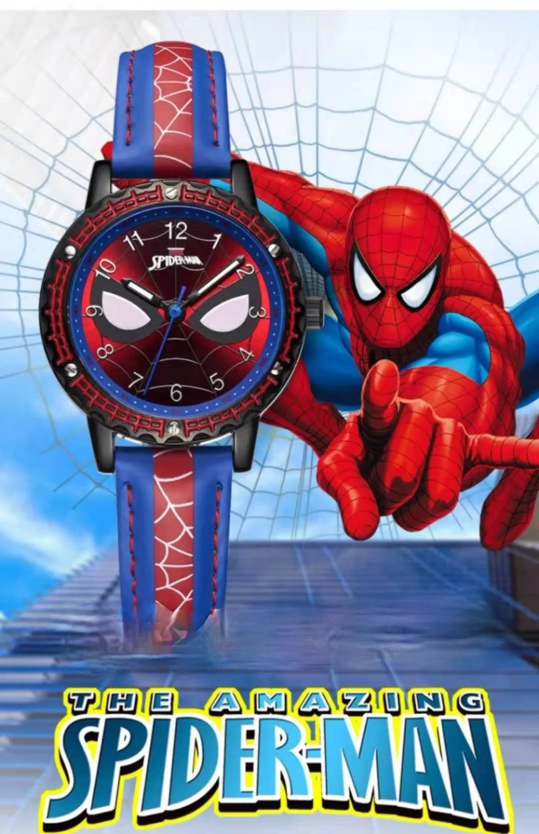 Spiderman Glow Wristwatch