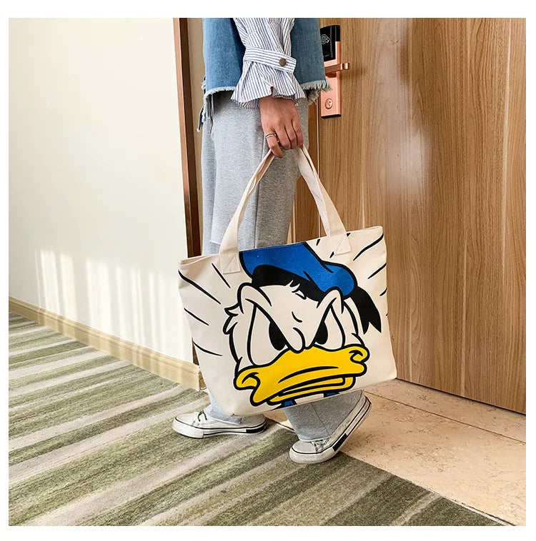 Mickey & Friends Canvas Tote