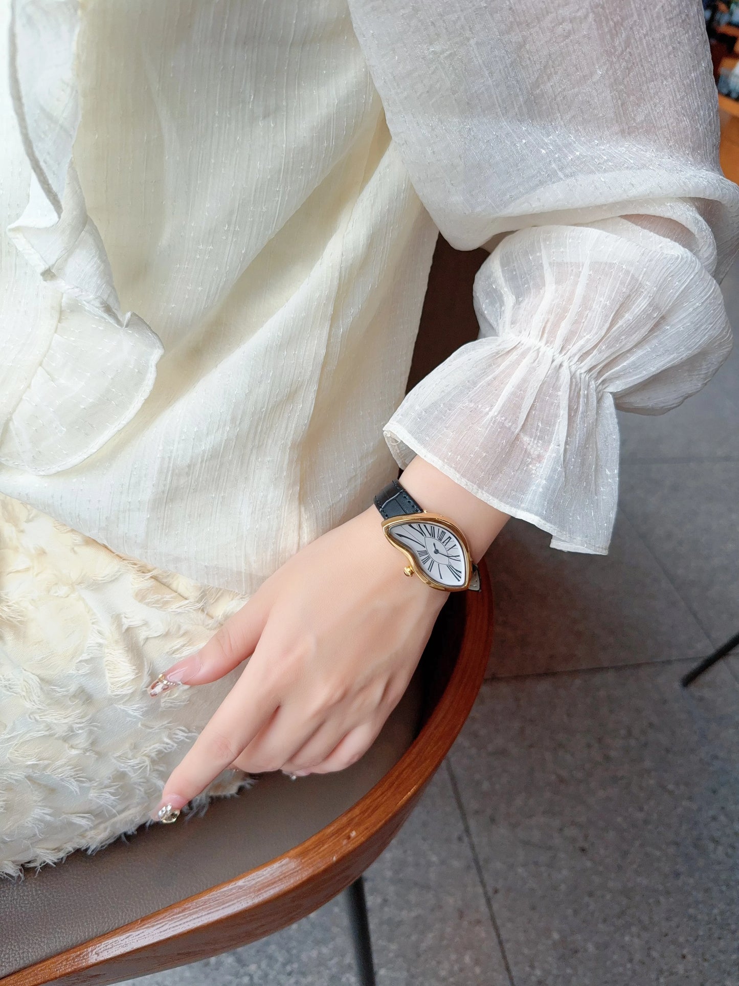 Twist & Melt Leather Watch