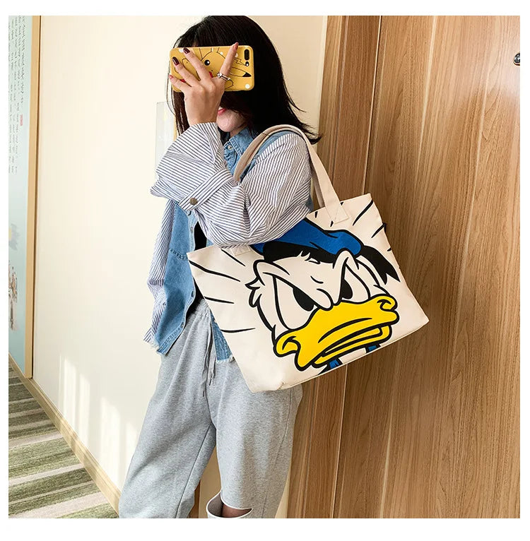 Mickey & Friends Canvas Tote