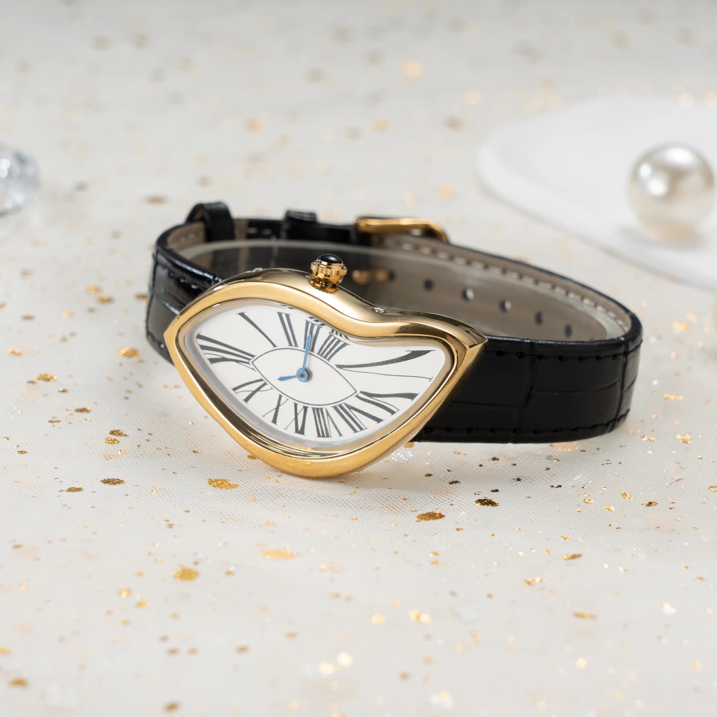 Twist & Melt Leather Watch