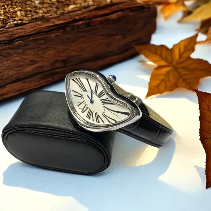 Twist & Melt Leather Watch