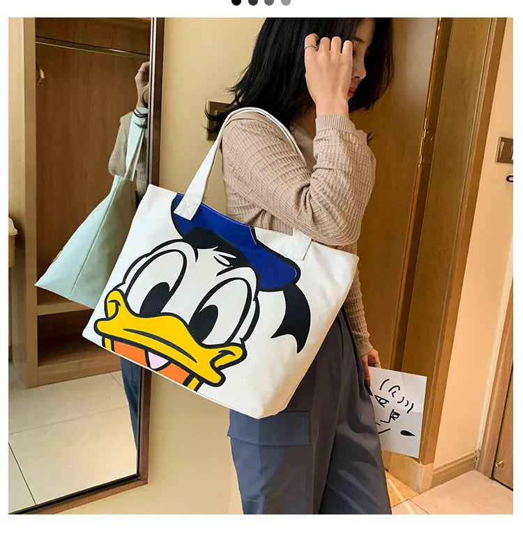 Mickey & Friends Canvas Tote