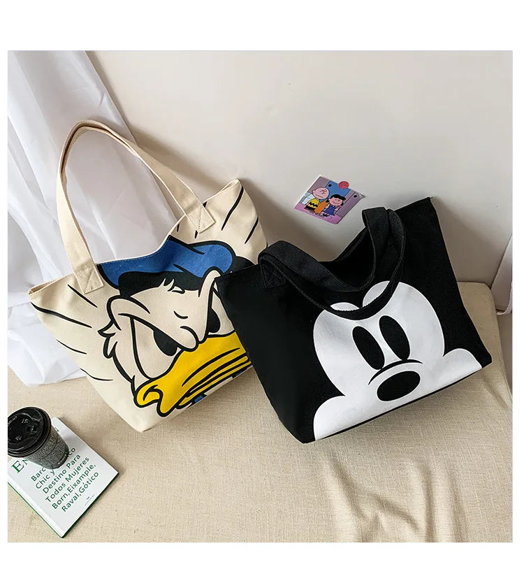 Mickey & Friends Canvas Tote