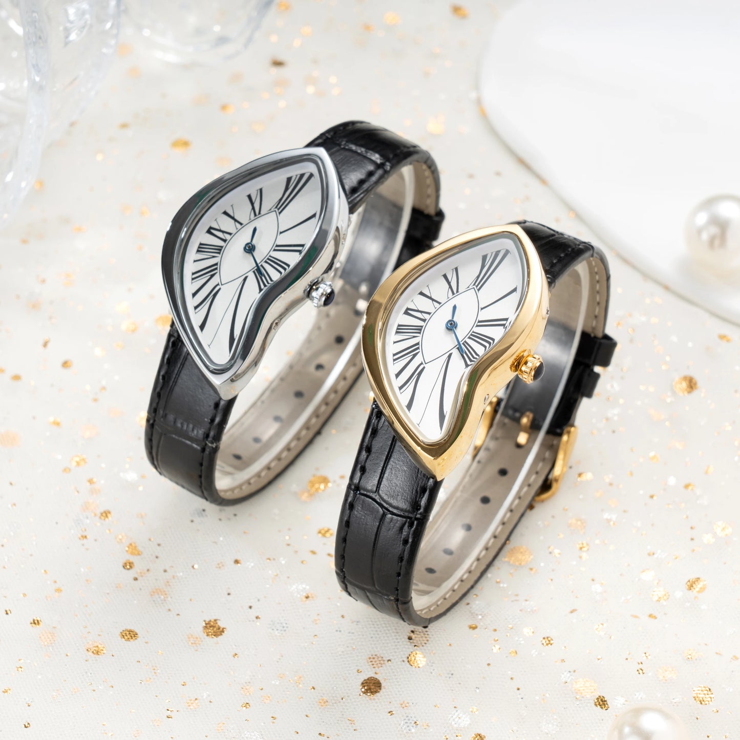 Twist & Melt Leather Watch