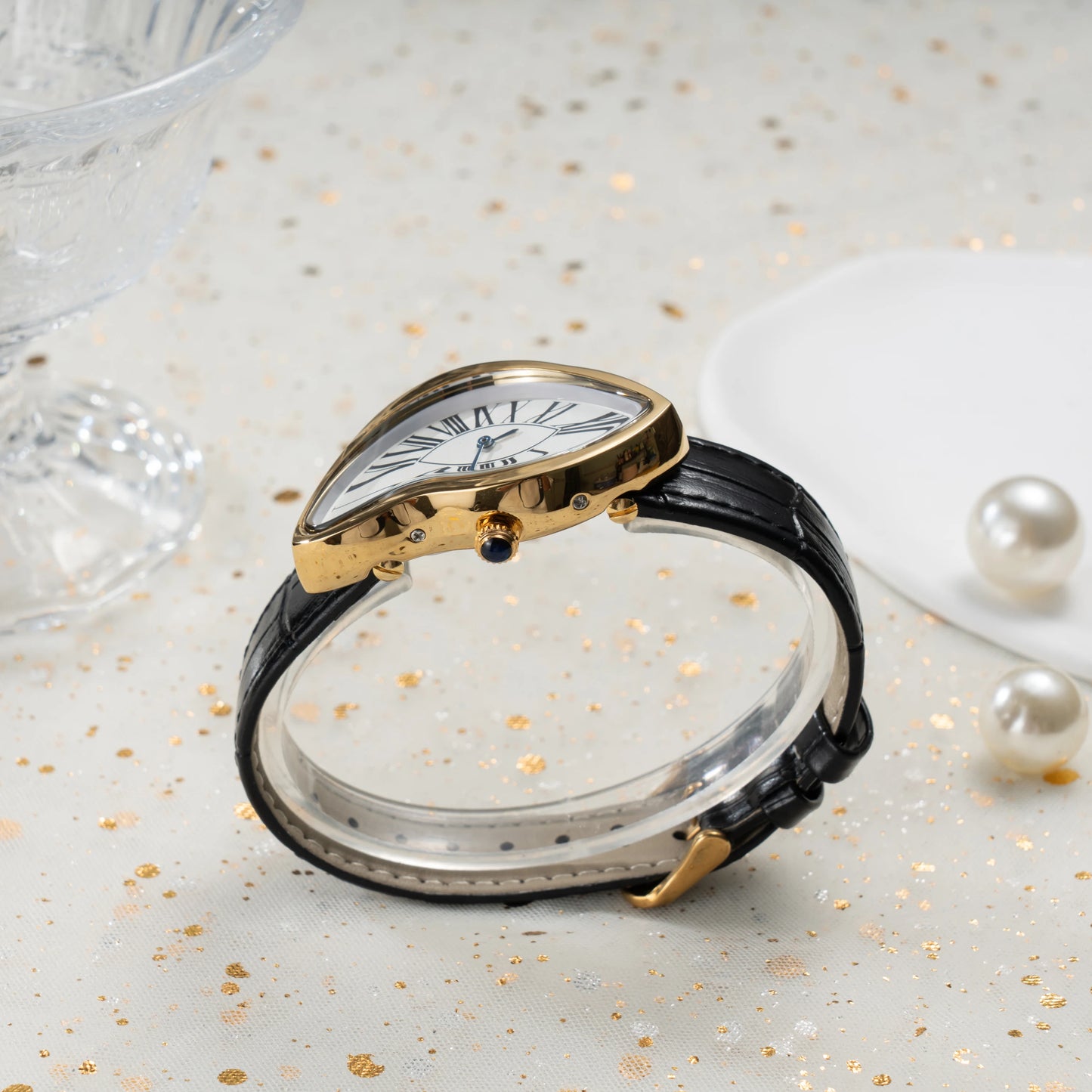 Twist & Melt Leather Watch