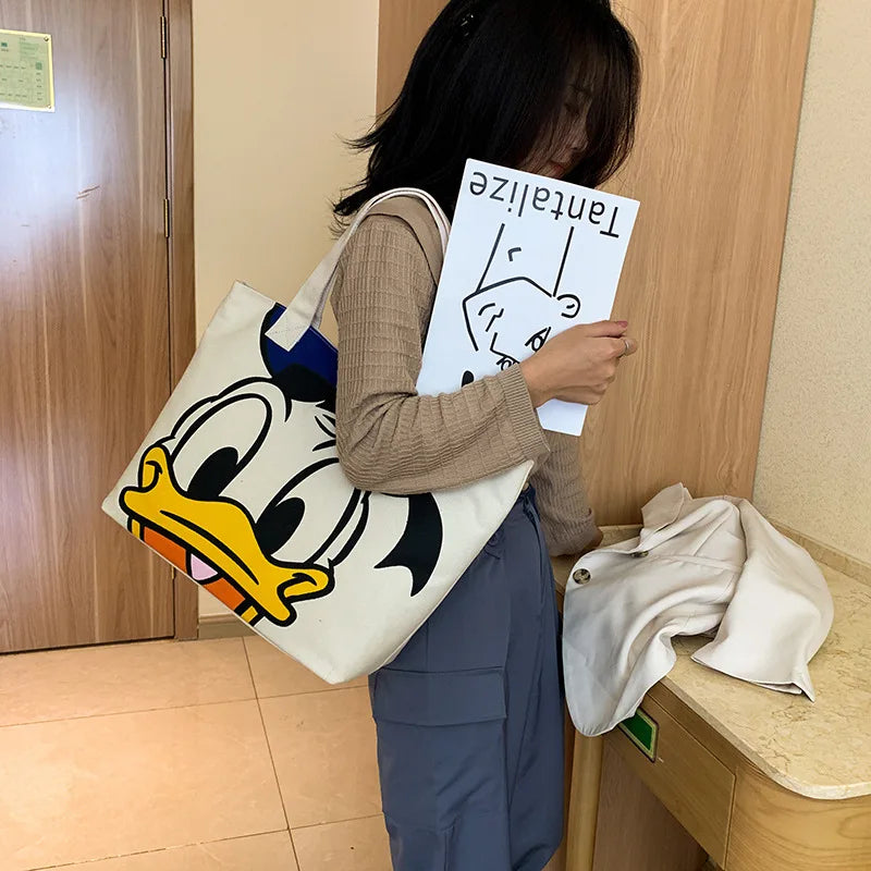 Mickey & Friends Canvas Tote