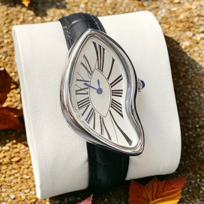 Twist & Melt Leather Watch